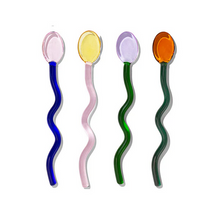 Load image into Gallery viewer, Glass Cocktail Stirrer Set