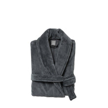 Load image into Gallery viewer, Luxury Charcoal Microfibre Robe
