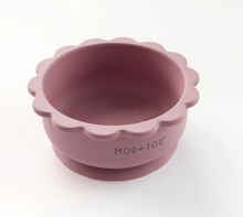 Load image into Gallery viewer, Silicone Suction Lion Bowl | Dusty Pink
