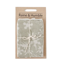 Load image into Gallery viewer, Myrtle Tea Towel Pack 2pk Sage