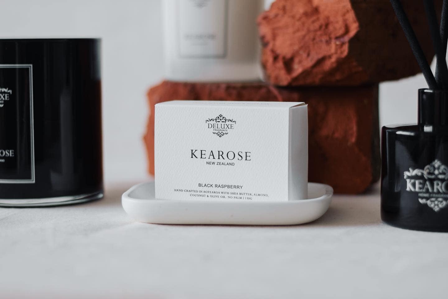 Kearose Soap Dish & Body Bar Duo – Lulu Lane NZ