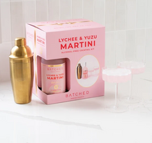 Load image into Gallery viewer, Batched 0% Lychee &amp; Yuzu Martini Cocktail Kit
