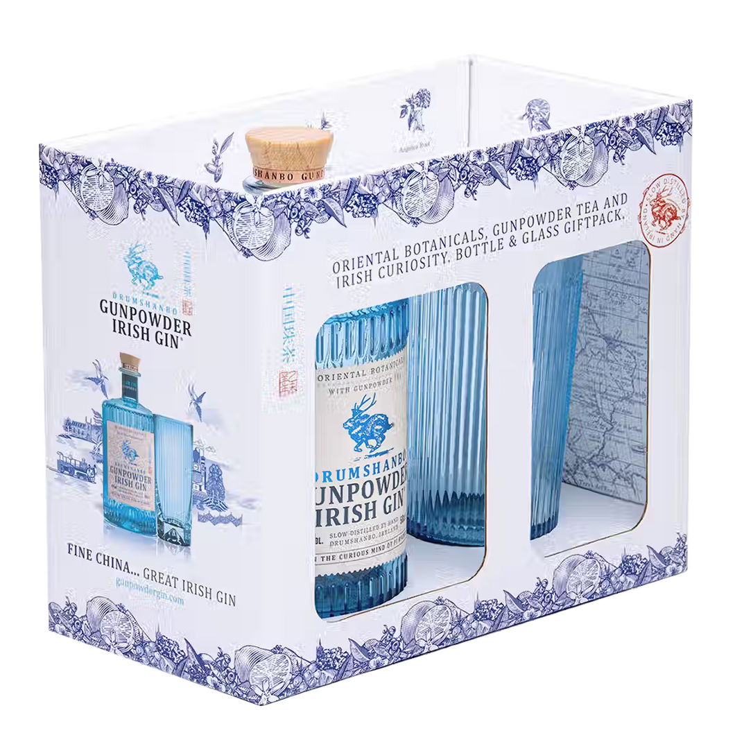 Drumshanbo Gunpowder Irish Gin Gift Pack 700ml