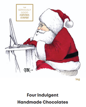 Load image into Gallery viewer, Tech Santa - 4 Piece Chocolate Box
