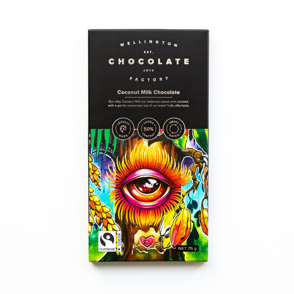 Coconut Milk Chocolate Bar 75g