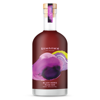 Sundown Black Doris Plum Gin 700ml