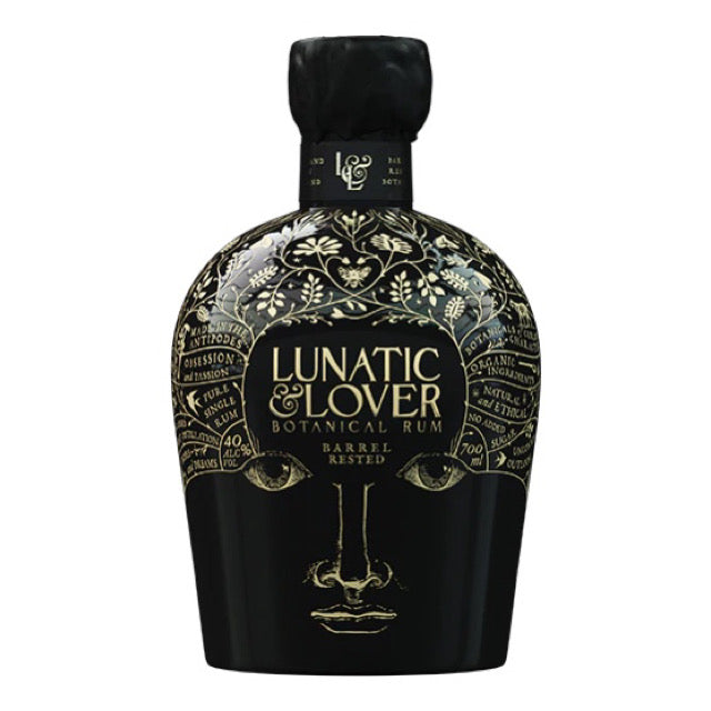 Lunatic & Lover Barrel Rested Gold Botanical Rum 700ml