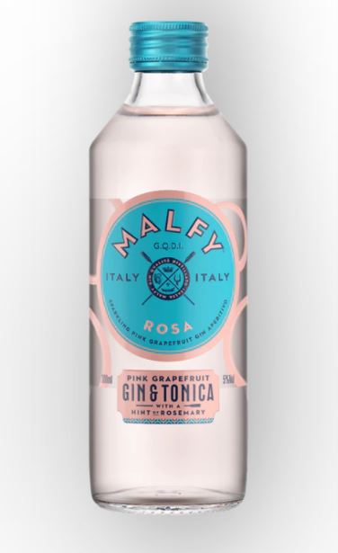 Malfy Pink Grapefruit Gin and Tonica 300ml